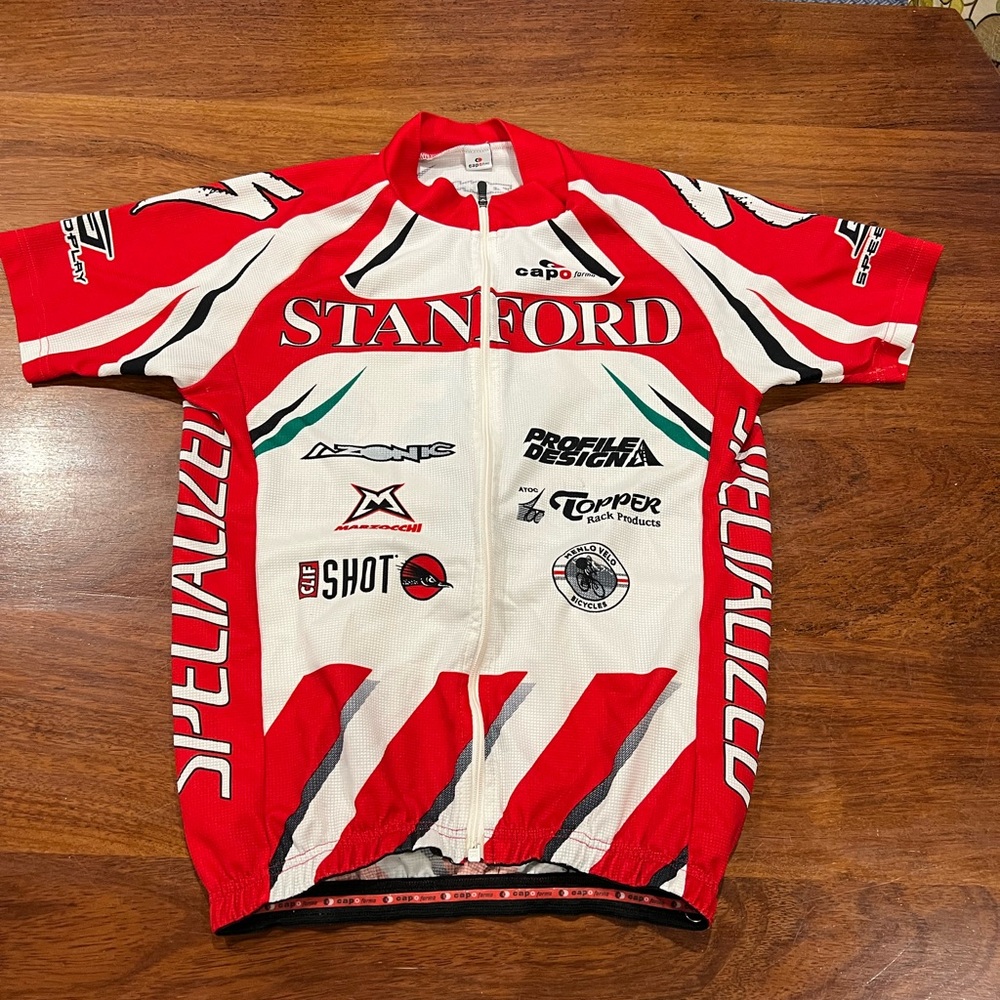 Vintage Stanford Cycling Jersey